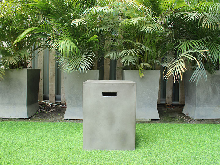 Square Concrete Side Table