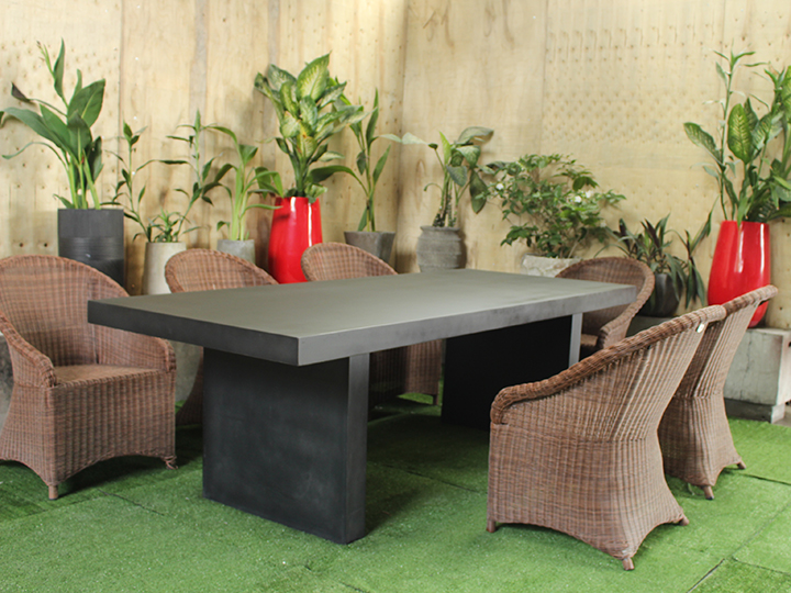 Modernist Concrete Dining Table 220cm