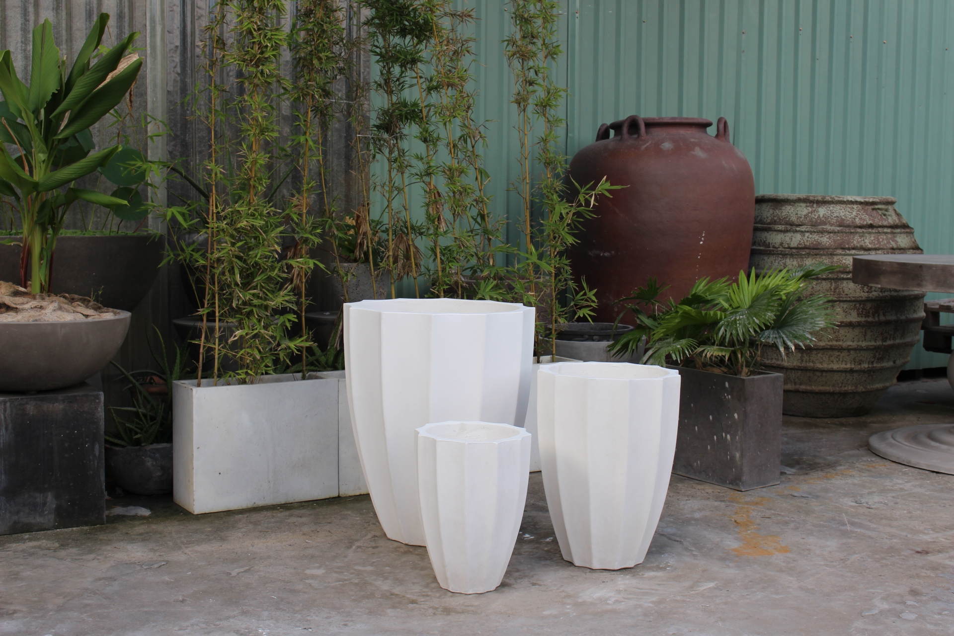 Set Of 3 Alfredo Pots