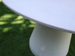 Sandblasted Round Concrete Dining Table