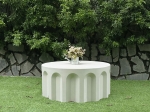 Roman Round Concrete Coffee Table 36