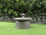 ROUND BELL CONCRETE COFFEE TABLE 31