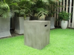Square Concrete Side Table
