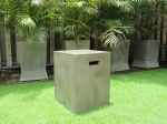 Square Concrete Side Table