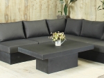 FLOUTING RECTANGULAR CONCRETE COFFE TABLE