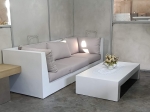 MODULAR  CONCRETE SOFA CORNER AND MIDDLE