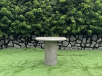 STONY ROUND CONCRETE BISTRO TABLE