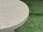 TERRAZZO ROUND CONCRETE BISTRO TABLE
