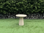 TERRAZZO ROUND CONCRETE BISTRO TABLE